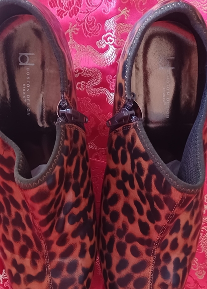 LEOPARD PRINT BOOTIES - Picture 6 of 15